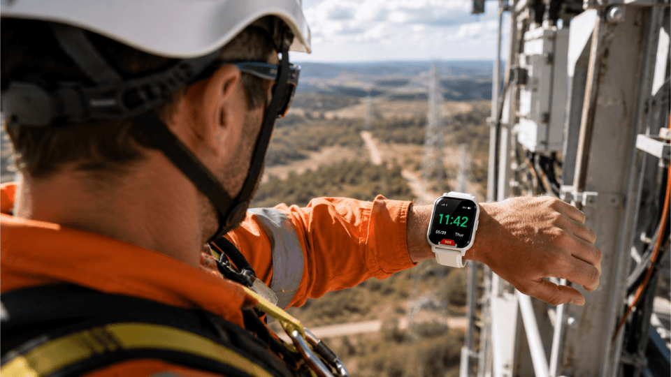 Field worker operating away from immediate support